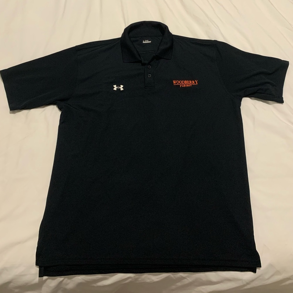 Mens Underarmour Woodberry Forest School Performance Polo